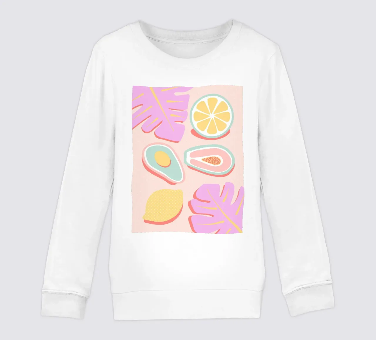 Succo tropicale pop felpa bambino da cafelab