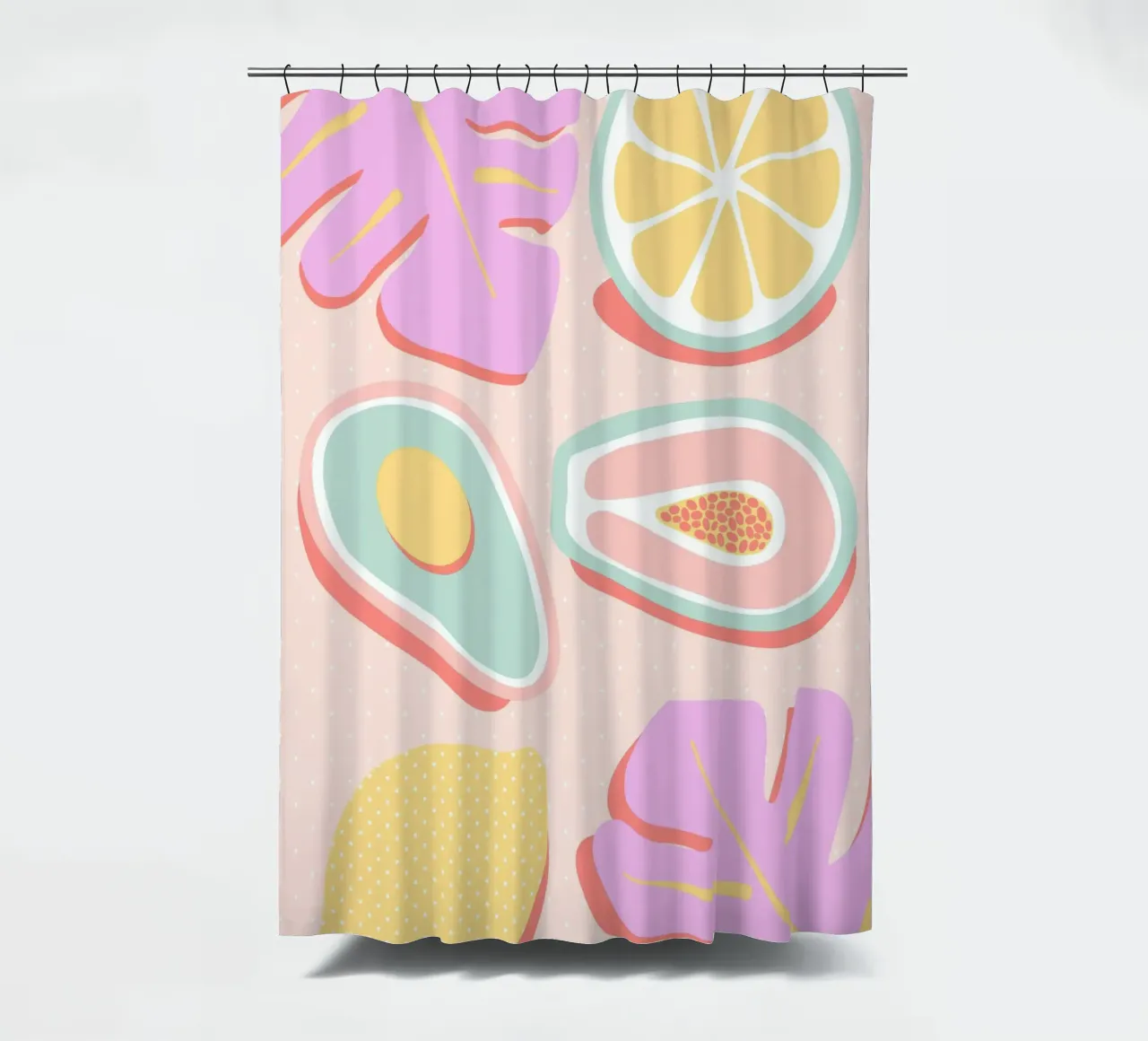 Succo tropicale pop tenda da doccia da cafelab