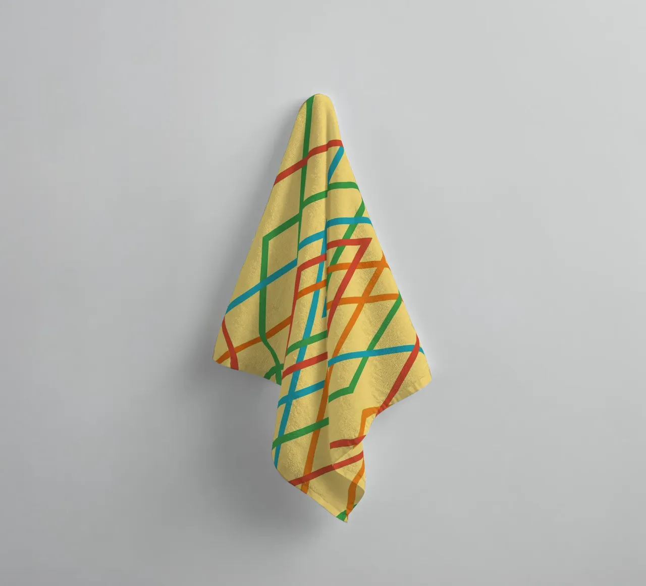abstract webbing square lines vector towel by oneway