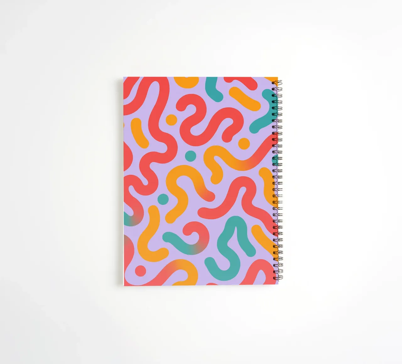 abstrakte wurm linie vektor Ringbuch von oneway