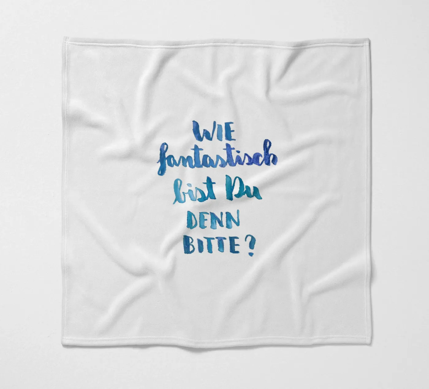 Fantastisch fleecedeken van Brushmeetspaper