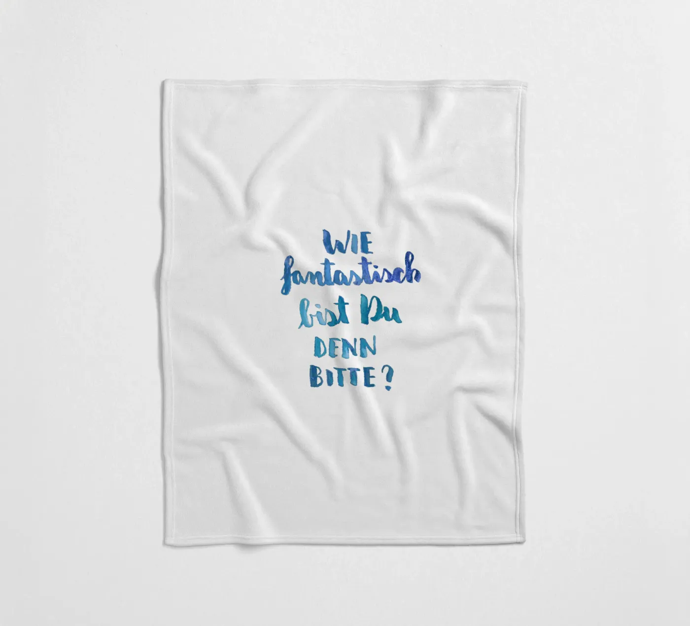 Fantastisch fleecedeken van Brushmeetspaper