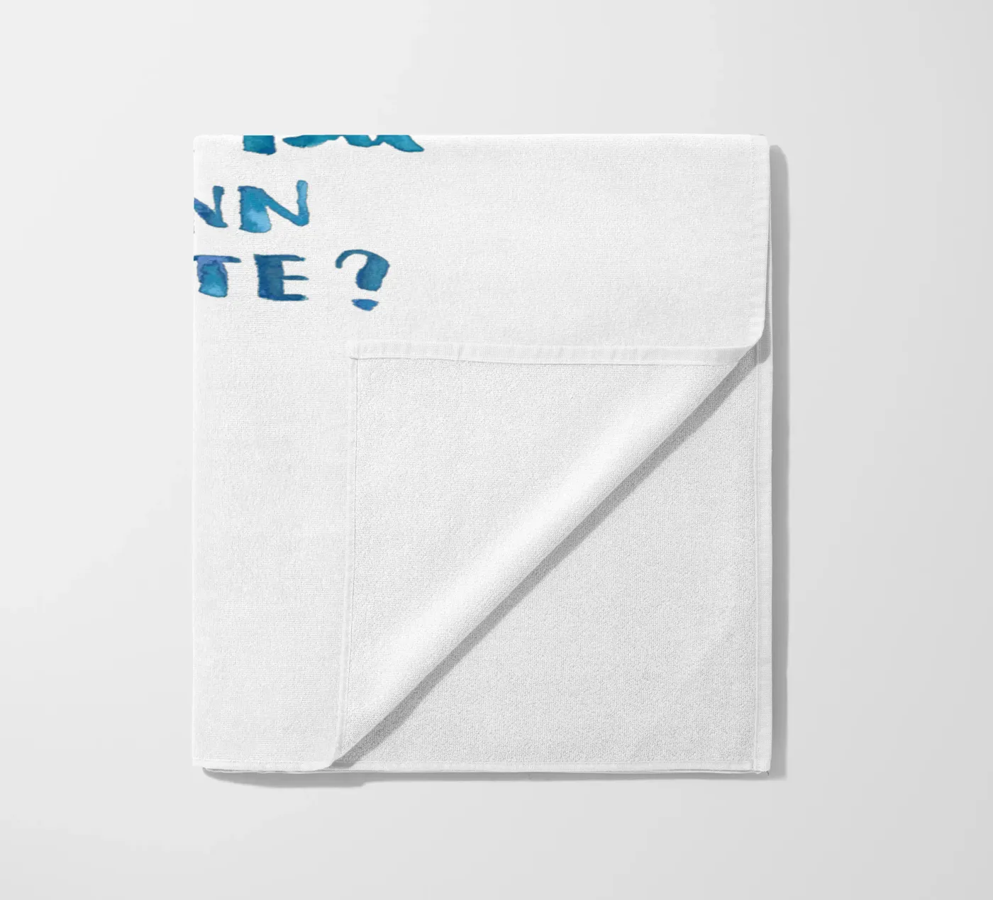 Fantastisch strandhanddoek van Brushmeetspaper