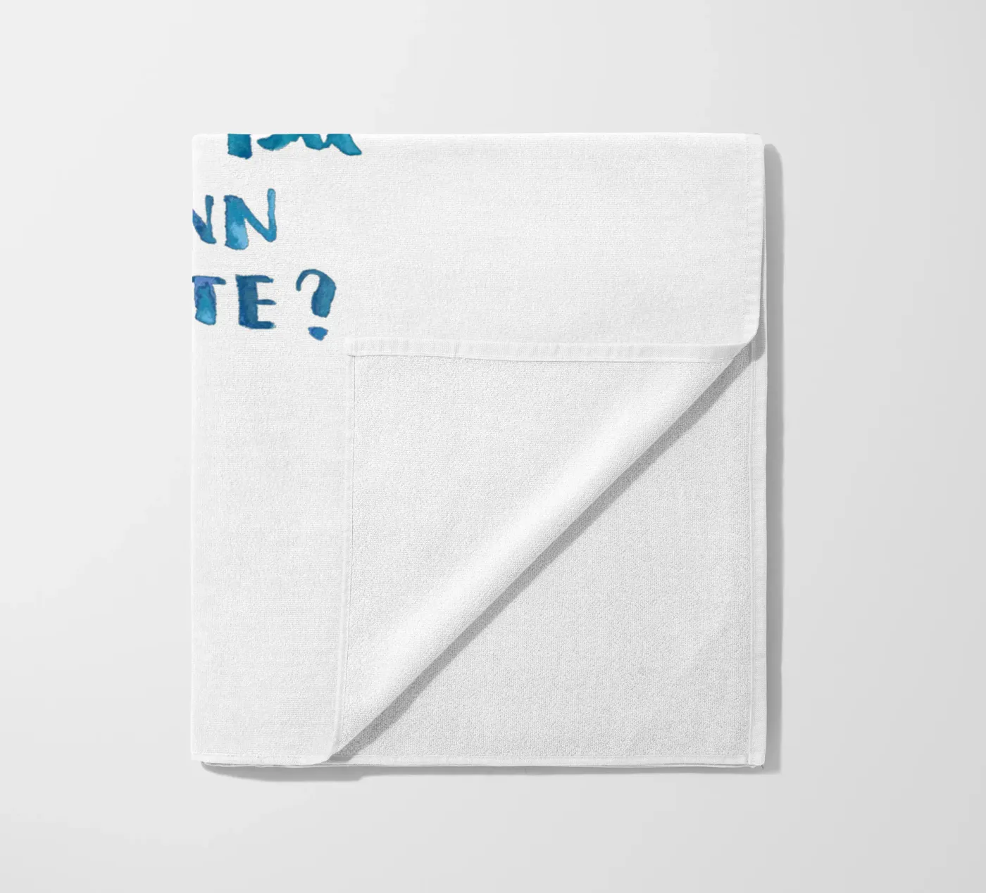 Fantastisch strandhanddoek van Brushmeetspaper