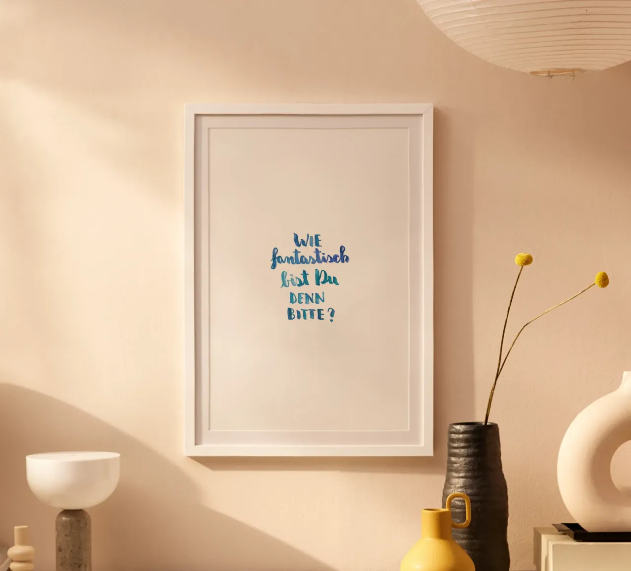 Fantastisch poster con telaio in alluminio da Brushmeetspaper