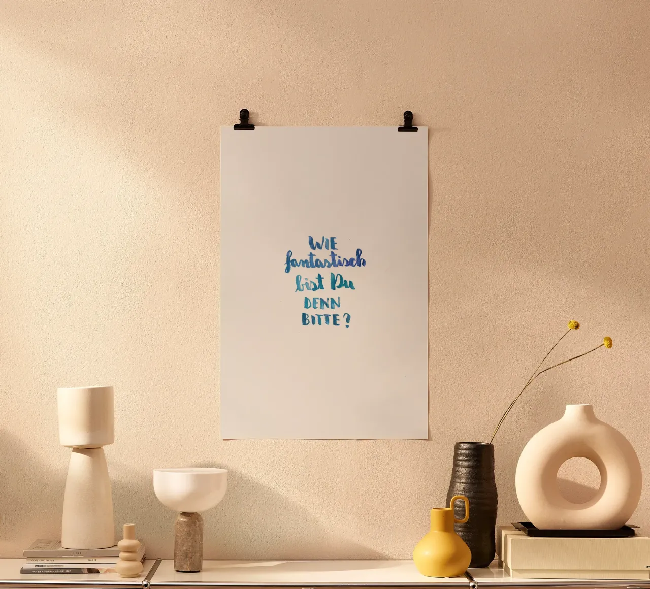 Fantastisch poster da Brushmeetspaper