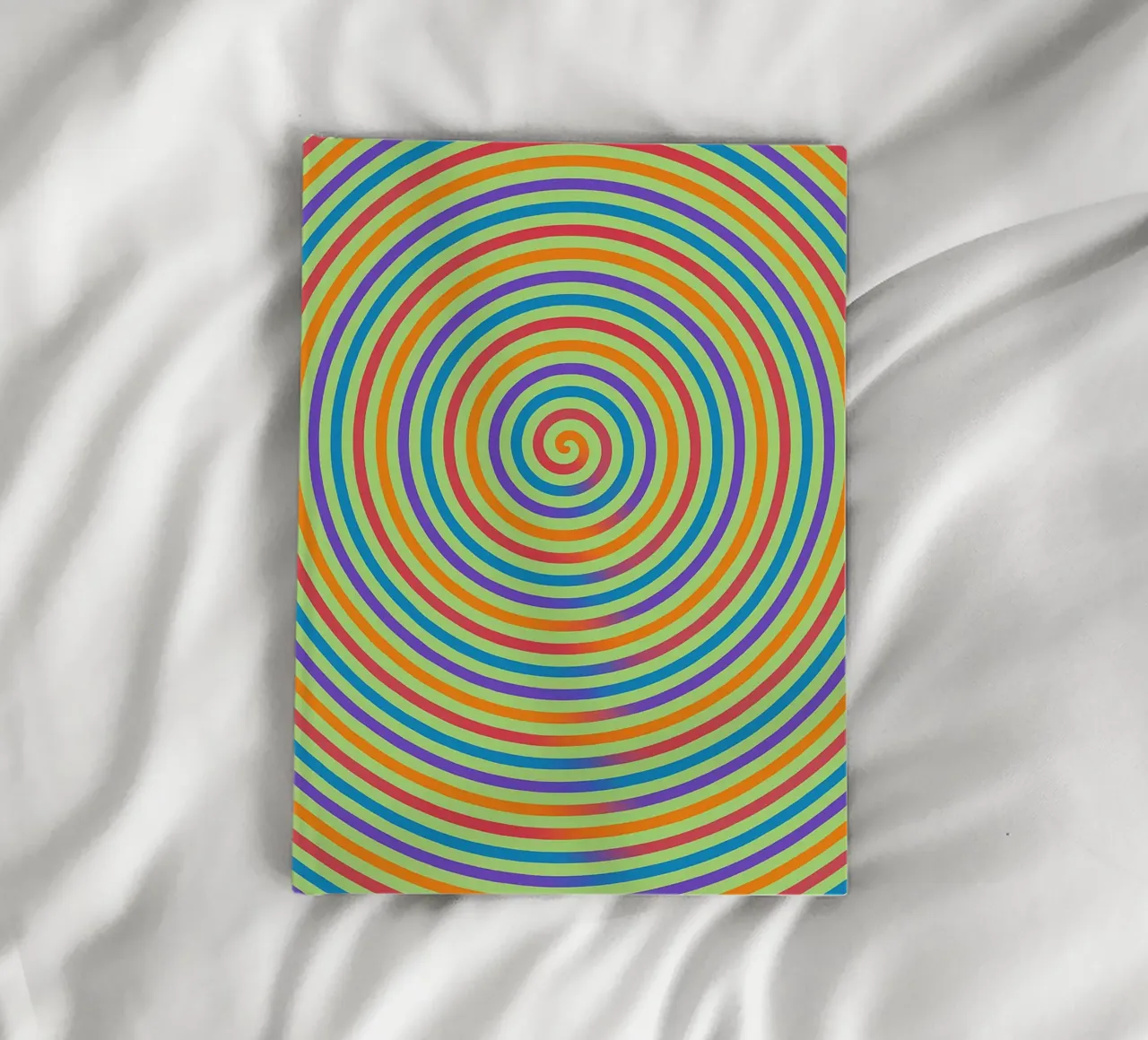 spiral abstract line vector notebook by oneway