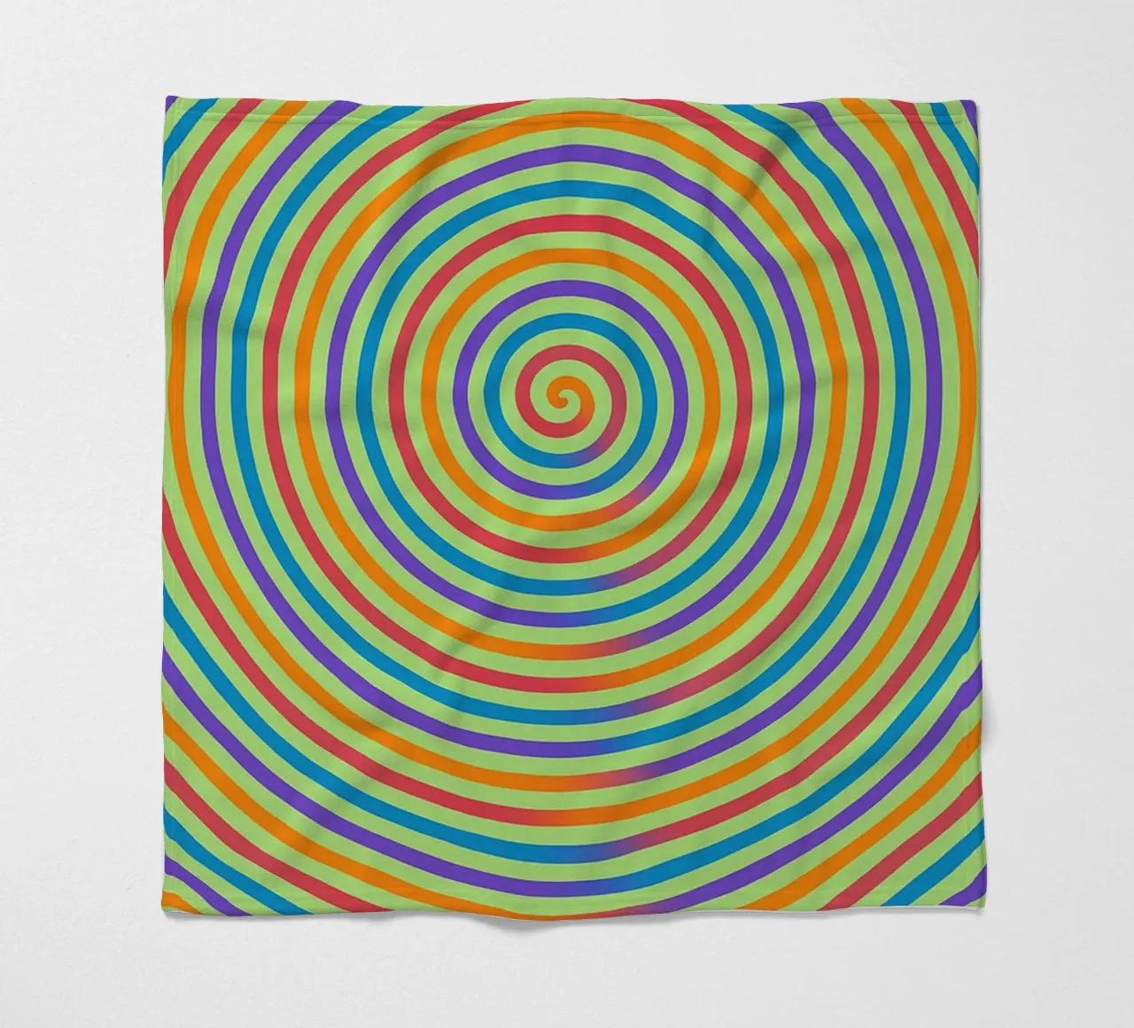 spiral abstract line vector fleece blanket by oneway