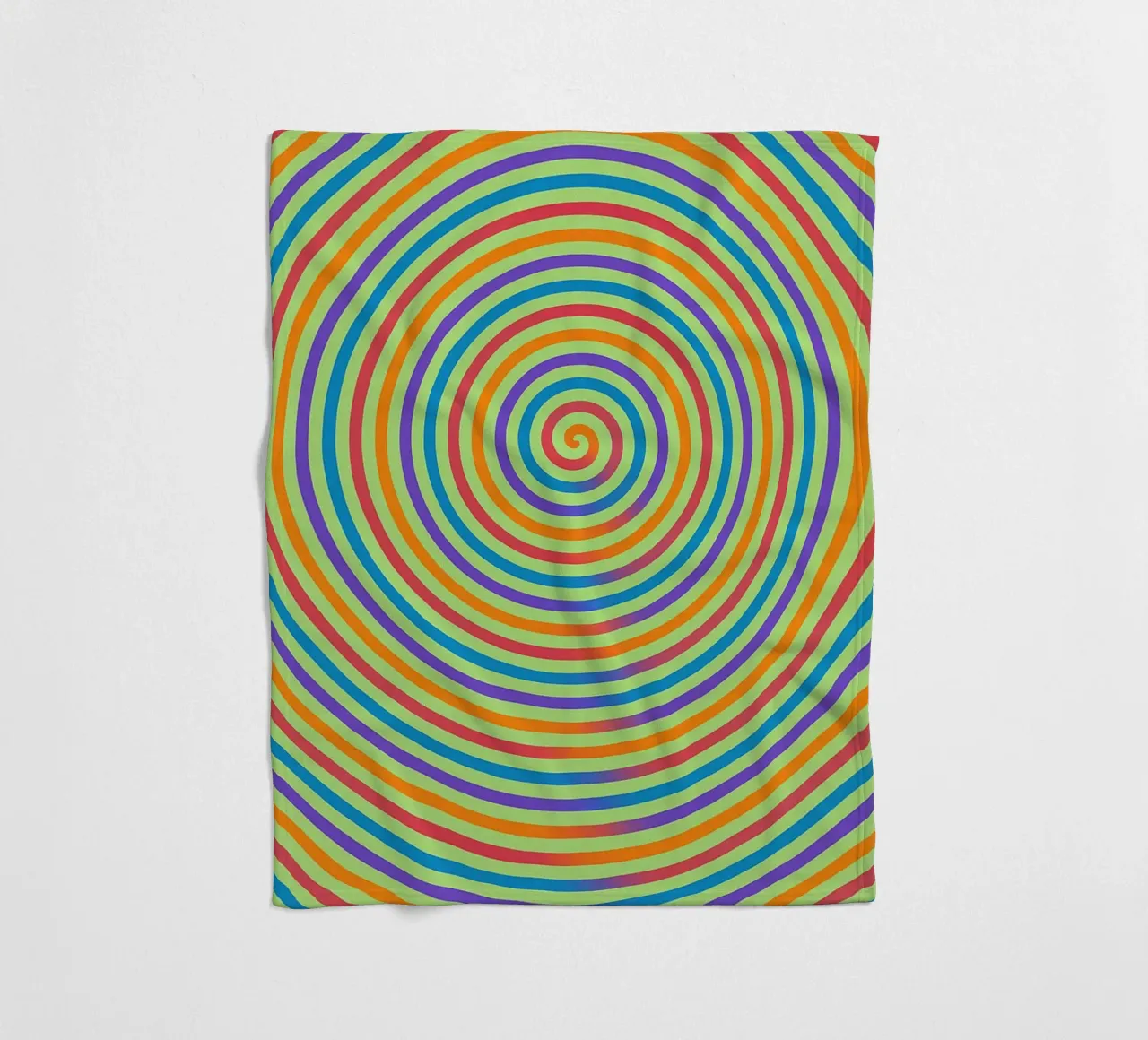 spiral abstract line vector fleece blanket by oneway