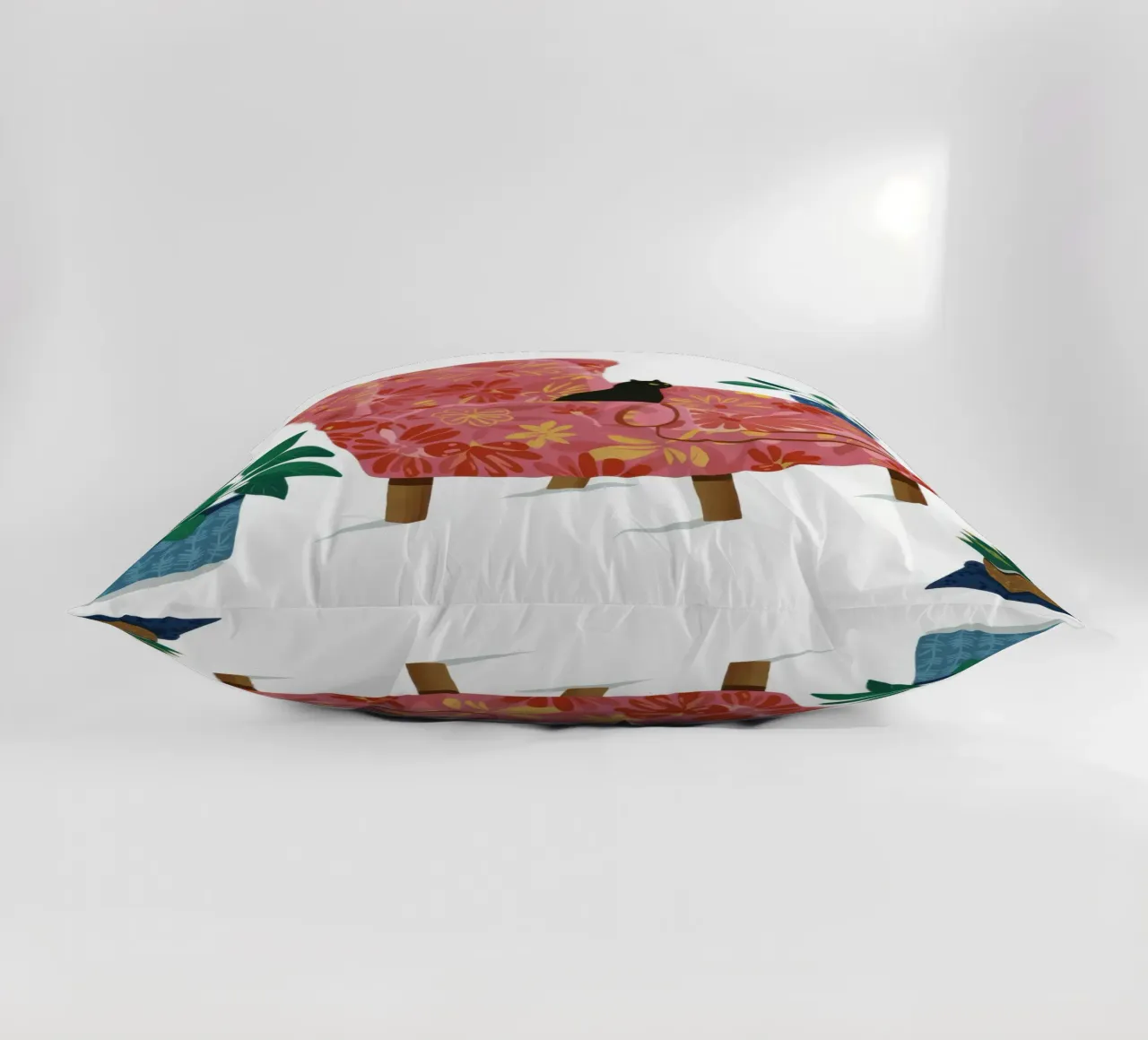 Floral Armchair Slumber decorative cushion by Hollow Years