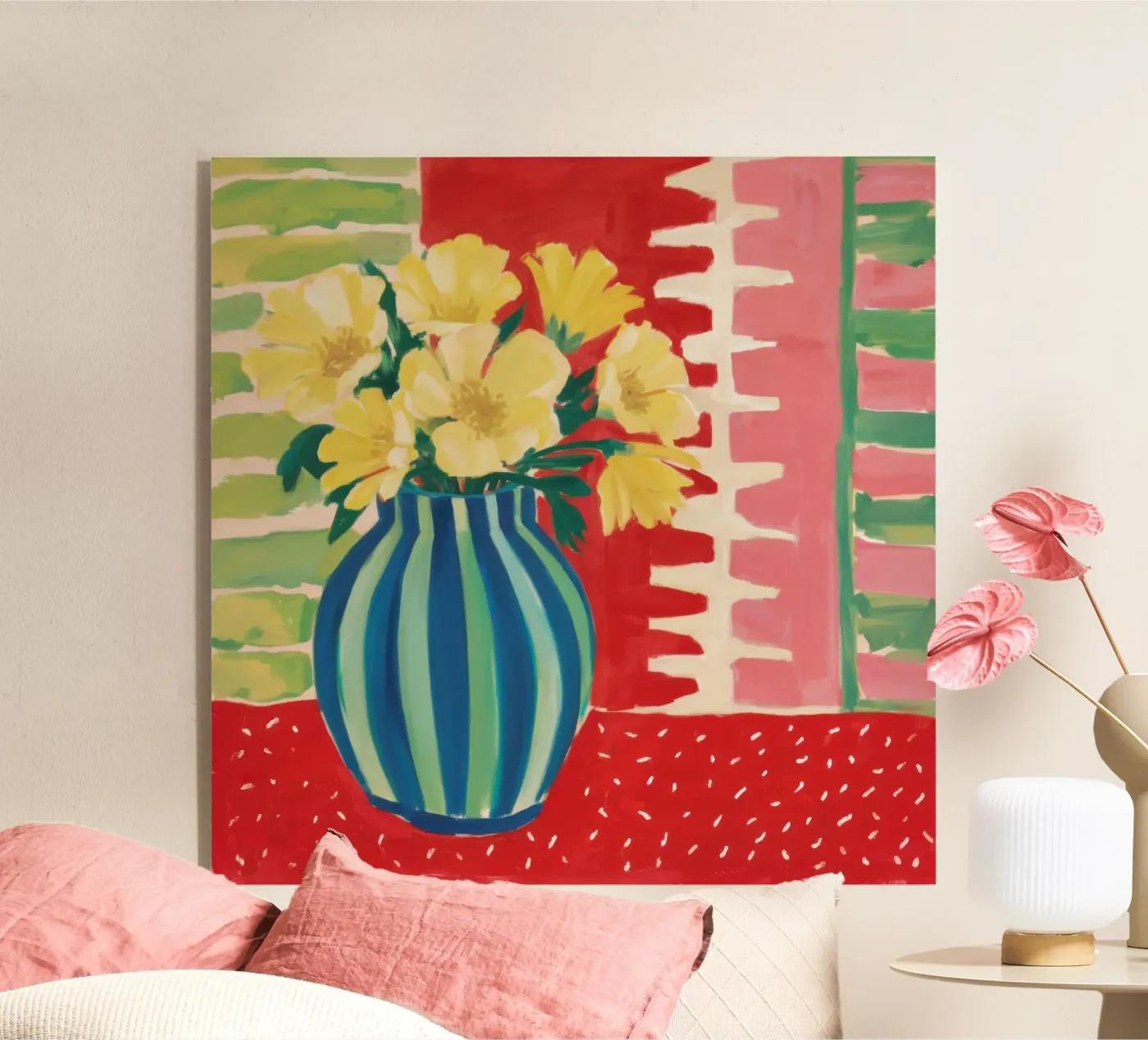 Ruby Red Still Life acrylic glass by Arcane Lines