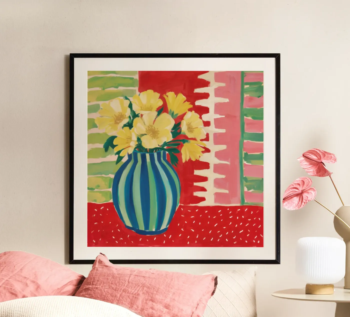 Ruby Red Still Life poster da Arcane Lines