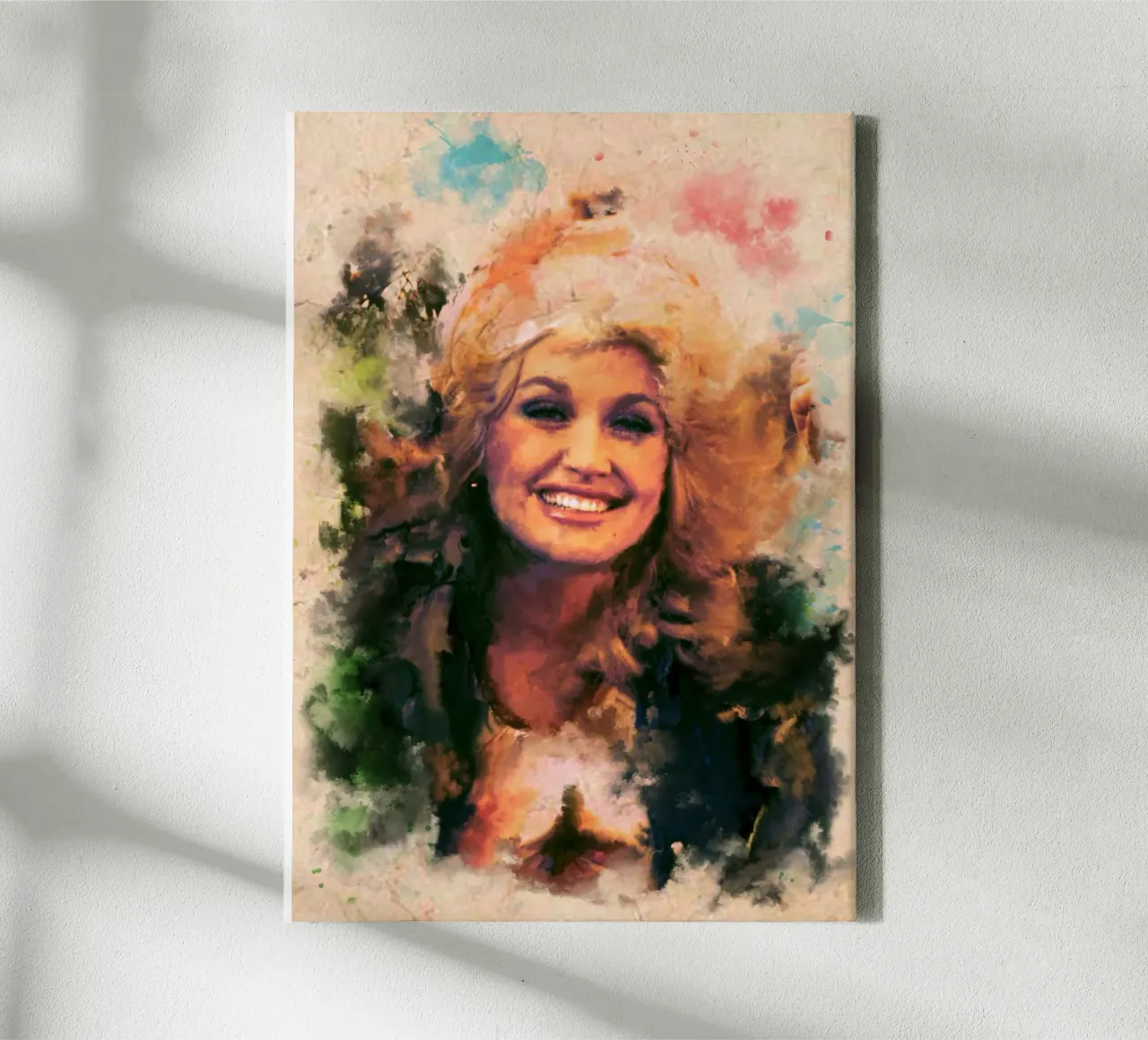 Dolly Parton Kunst Leinwand von Lembayung art