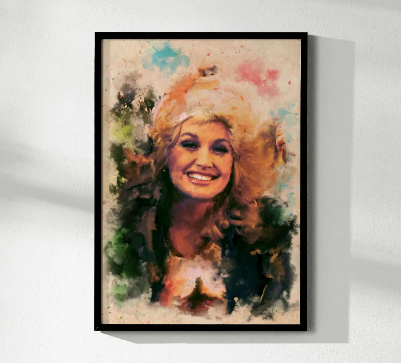 Dolly Parton Kunst Hahnemühle von Lembayung art