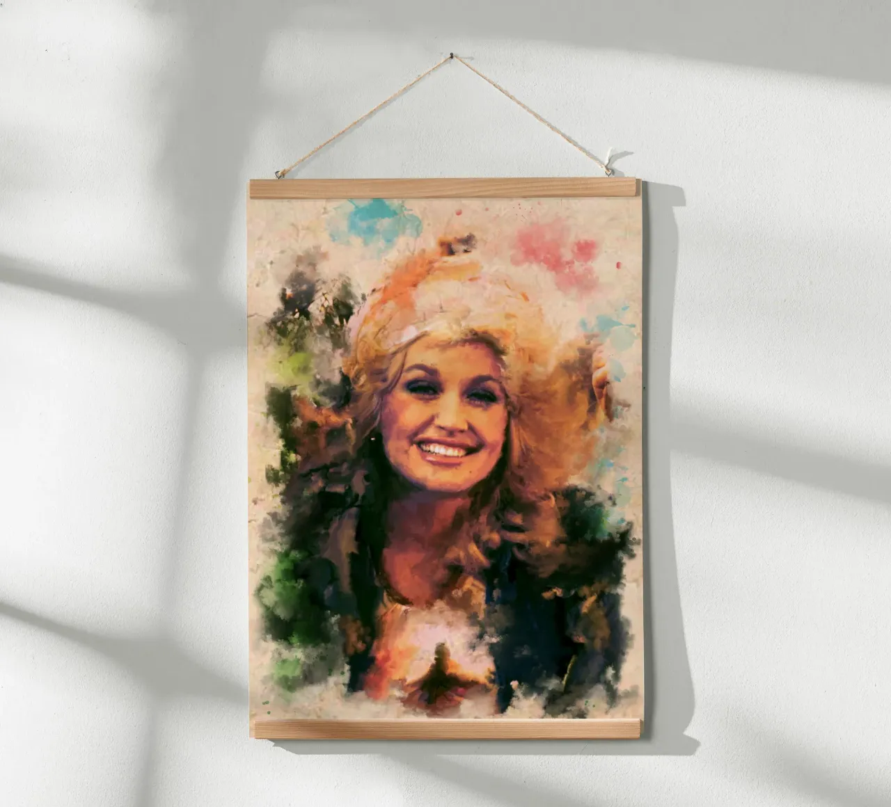 Dolly Parton Kunst Hahnemühle von Lembayung art