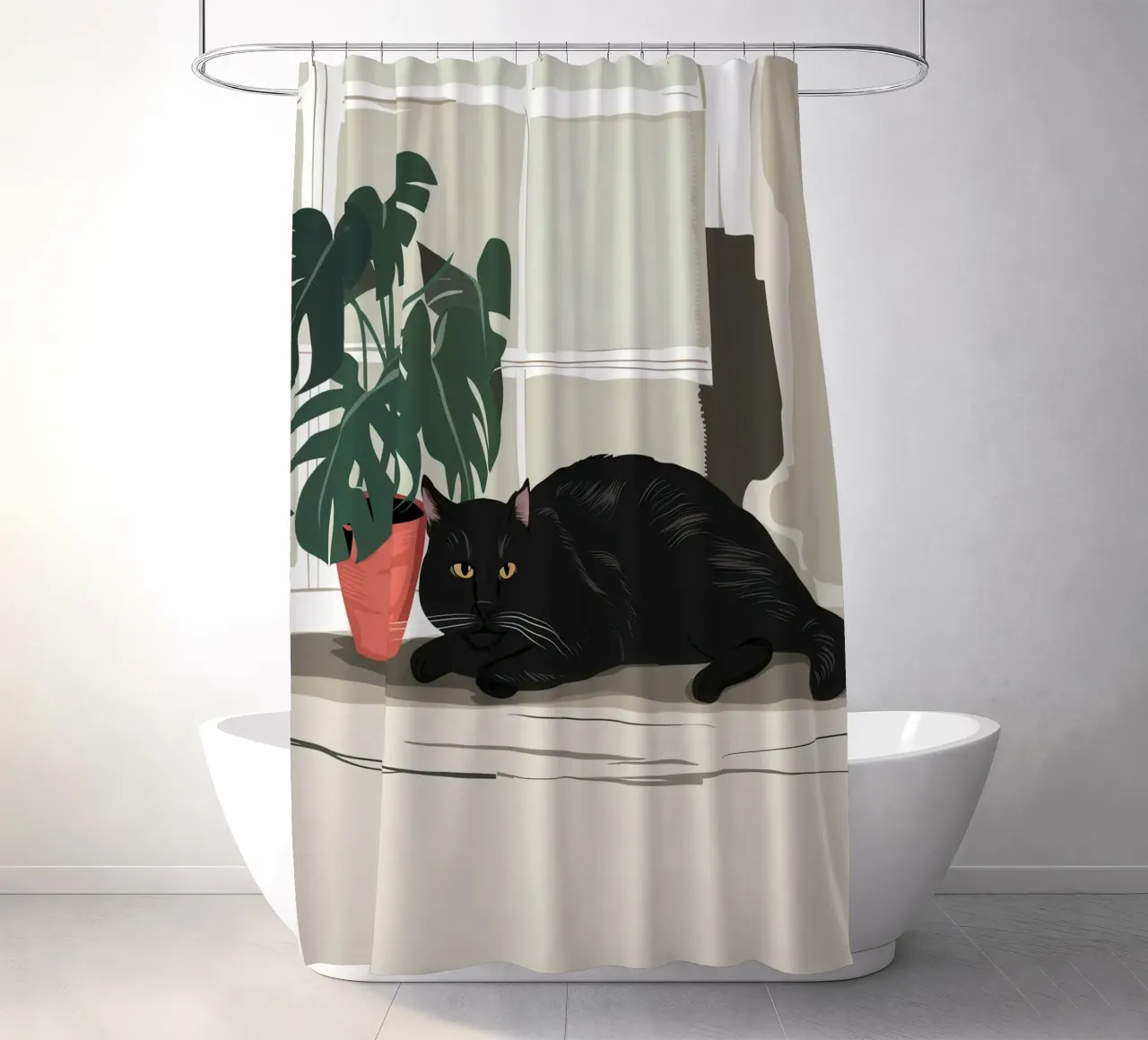 Sunbeam Slumber Spot tenda da doccia da Mossy Pigment
