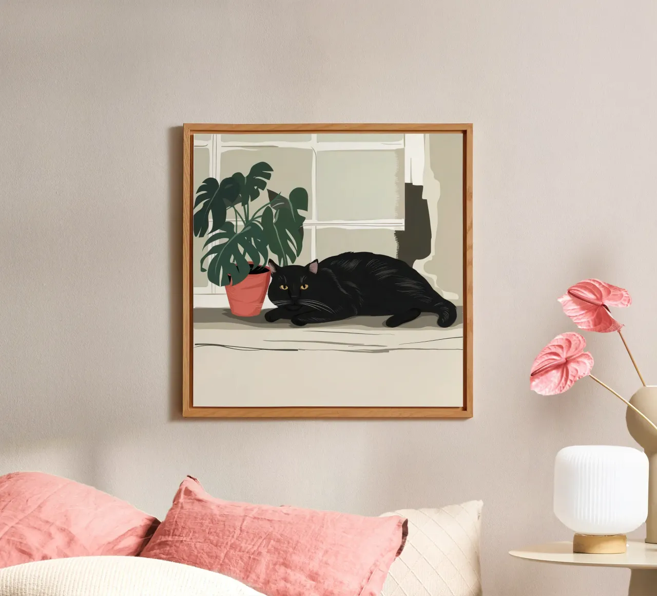 Sunbeam Slumber Spot alluminio dibond da Mossy Pigment