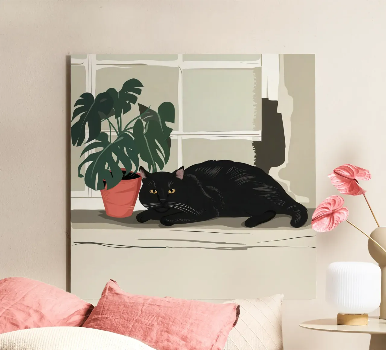 Sunbeam Slumber Spot alluminio dibond da Mossy Pigment