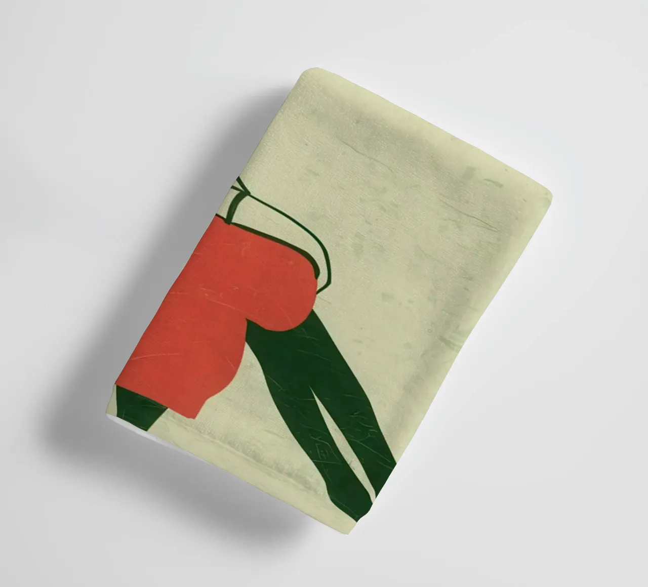 Poltrona Crimson Nap asciugamano da bagno da Mossy Pigment