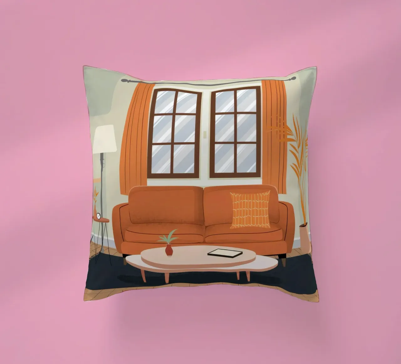 Divano illuminato dal sole Serenity cuscino da Hollow Years