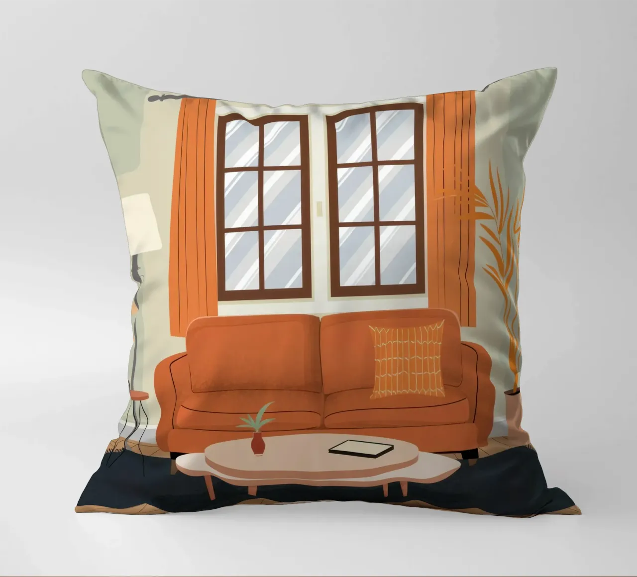 Divano illuminato dal sole Serenity cuscino da Hollow Years