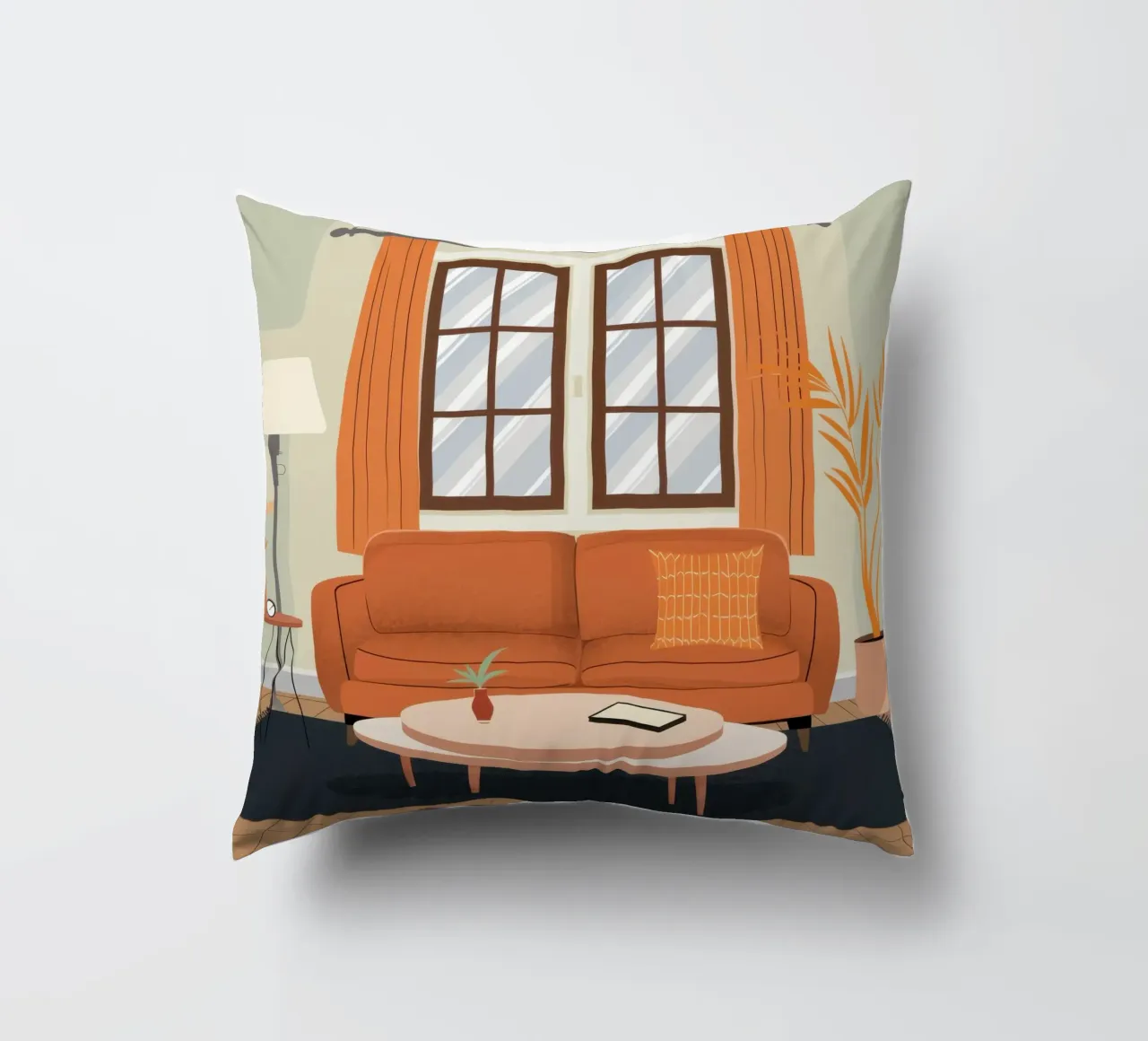Divano illuminato dal sole Serenity cuscino da Hollow Years
