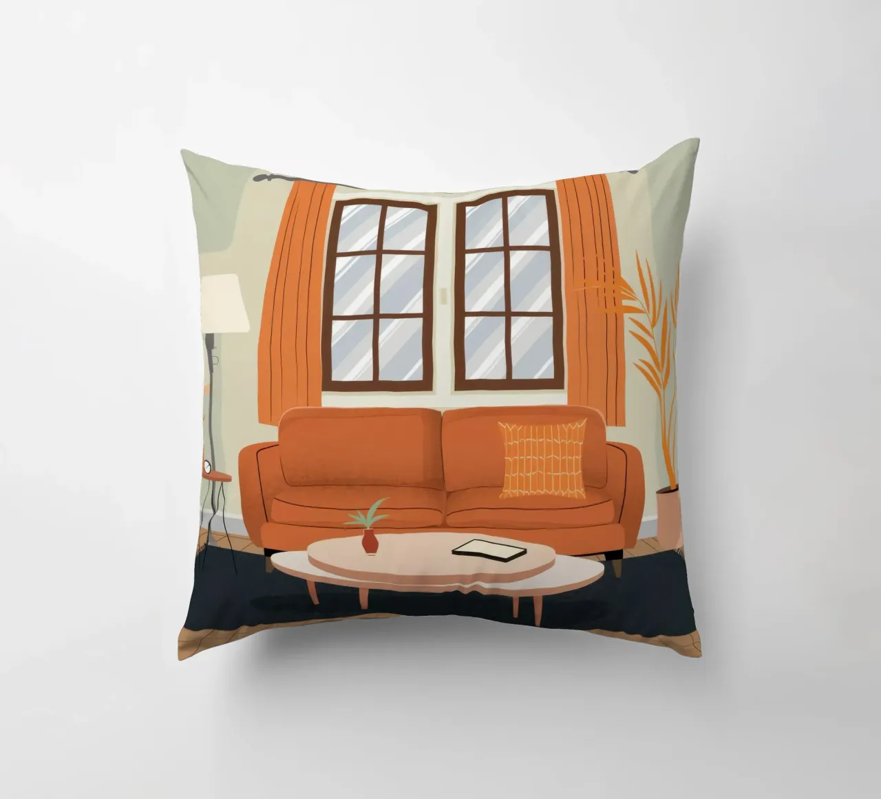 Divano illuminato dal sole Serenity cuscino da Hollow Years