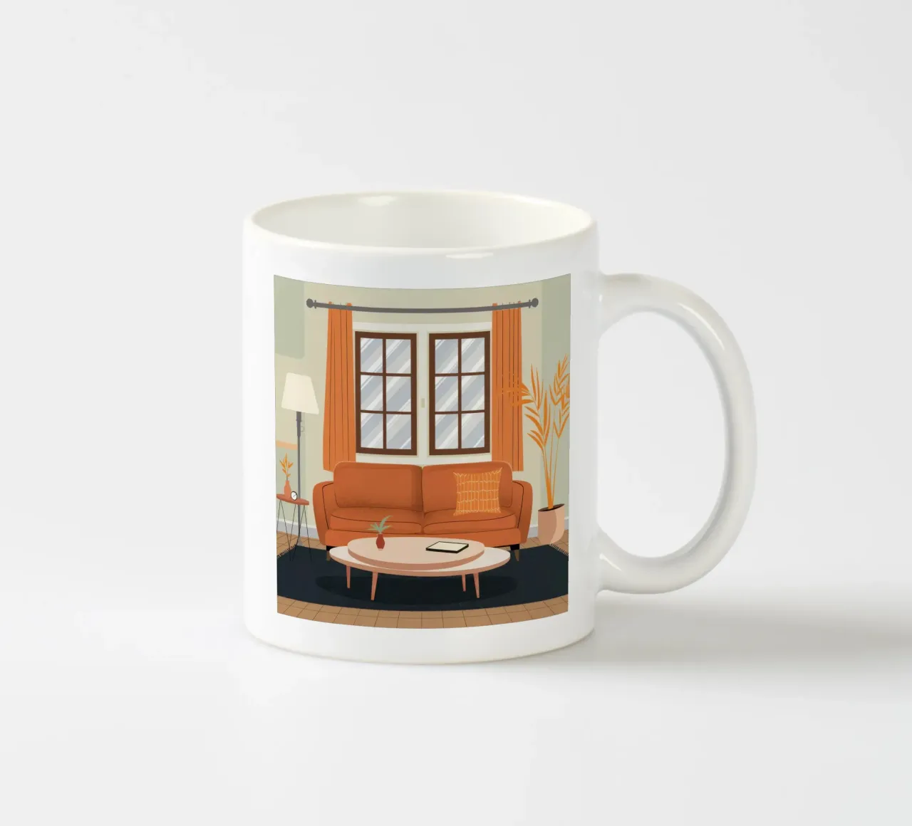 Divano illuminato dal sole Serenity tazza in ceramica da Hollow Years