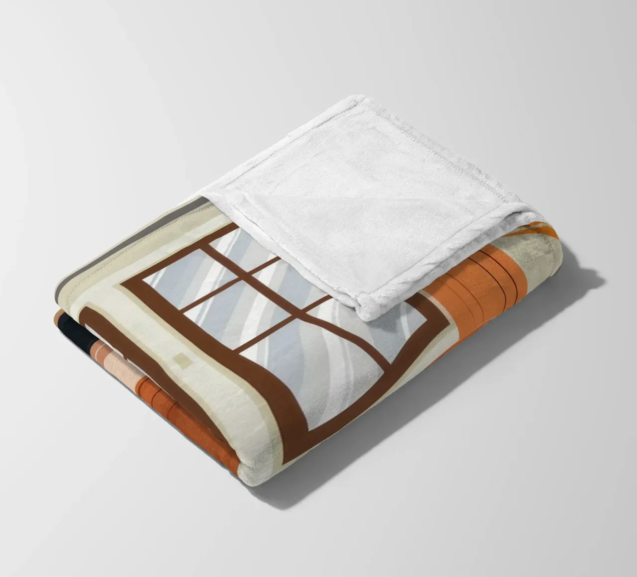 Divano illuminato dal sole Serenity coperta in pile da Hollow Years