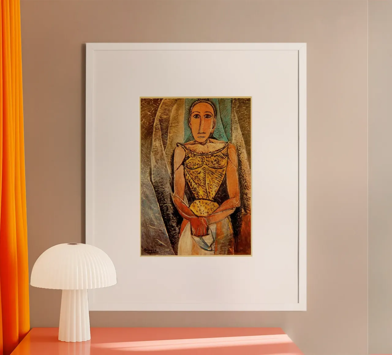 art. 6 poster con telaio in alluminio da Amber Hughes