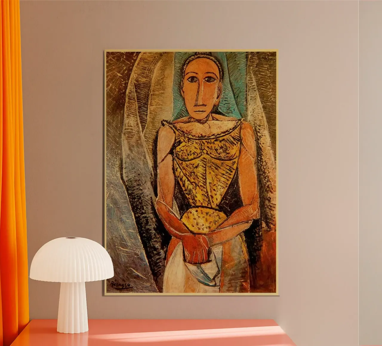 art. 6 poster con telaio in alluminio da Amber Hughes
