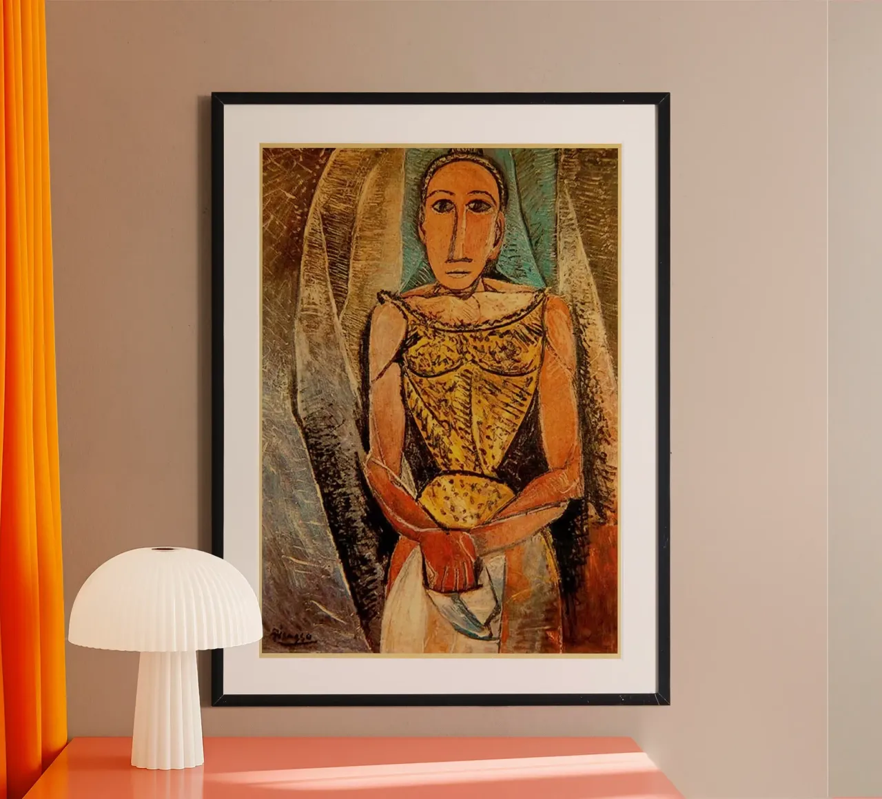 art. 6 poster con telaio in alluminio da Amber Hughes