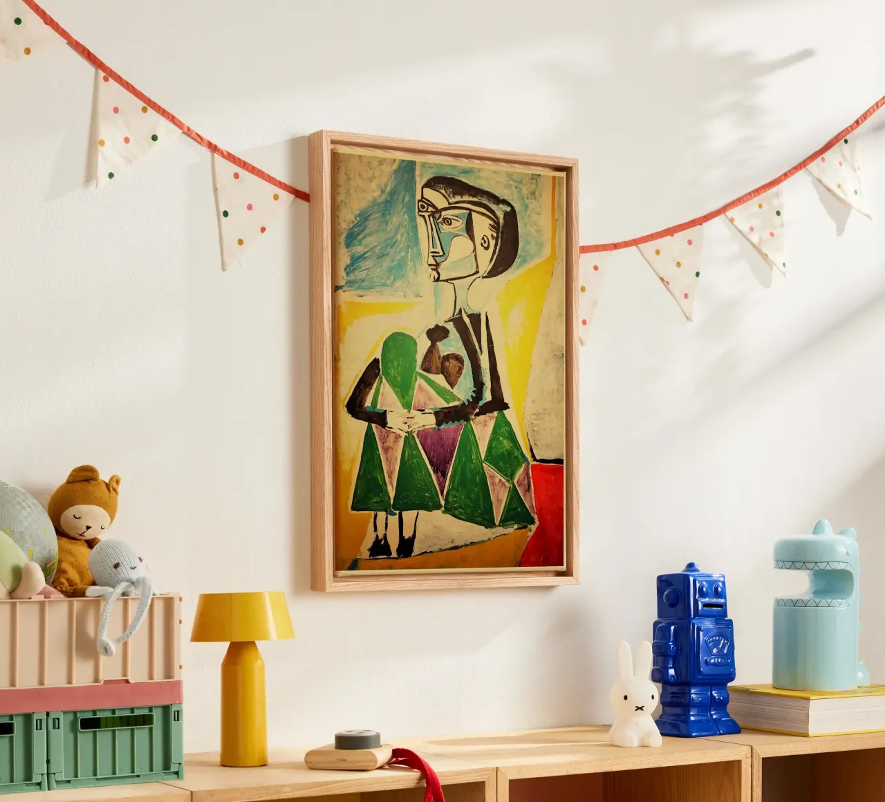 art. 7 tela con Cornice a cassetta da Amber Hughes