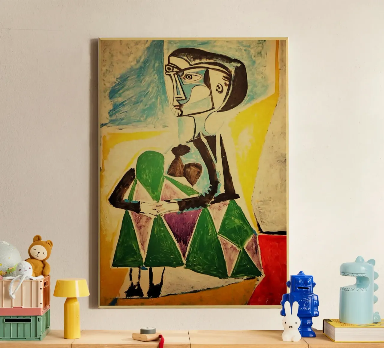 art. 7 tela con Cornice a cassetta da Amber Hughes