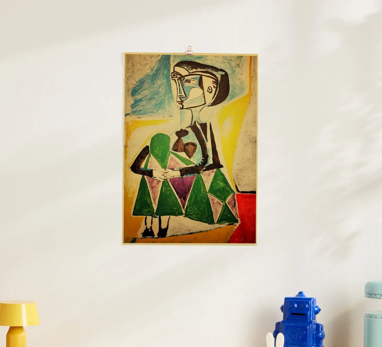 art. 7 poster con telaio in plastica da Amber Hughes