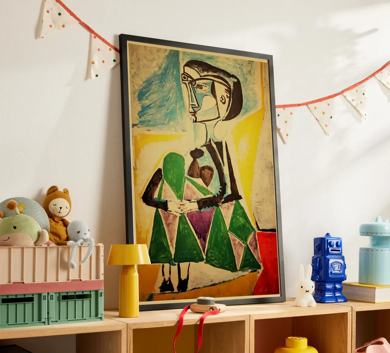 art. 7 poster con telaio in plastica da Amber Hughes