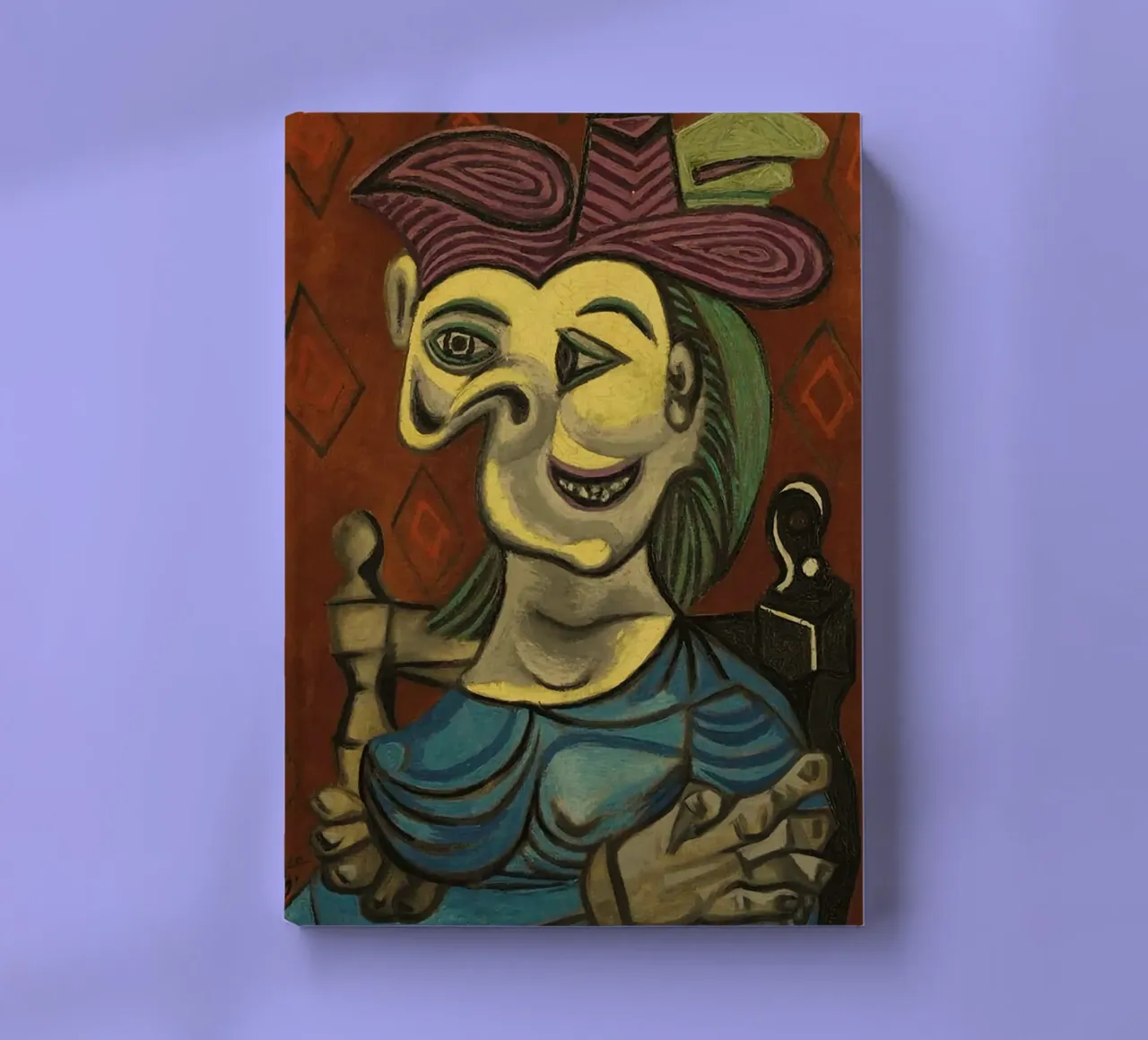 art 9 notebook by Amber Hughes