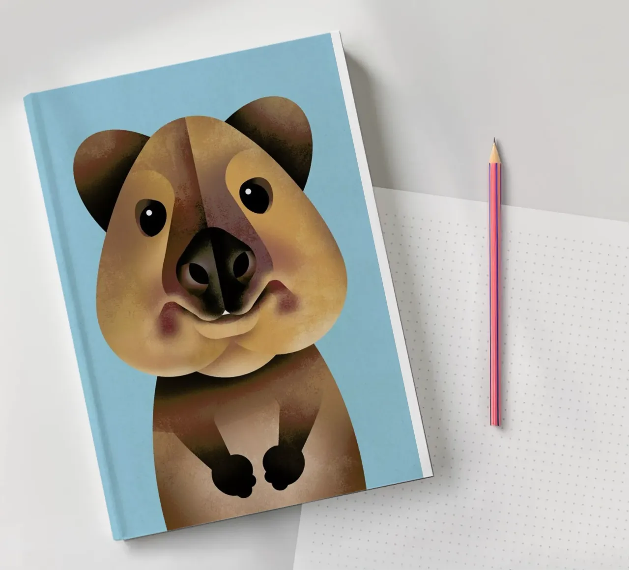 Quokka notebook by Dieter Braun