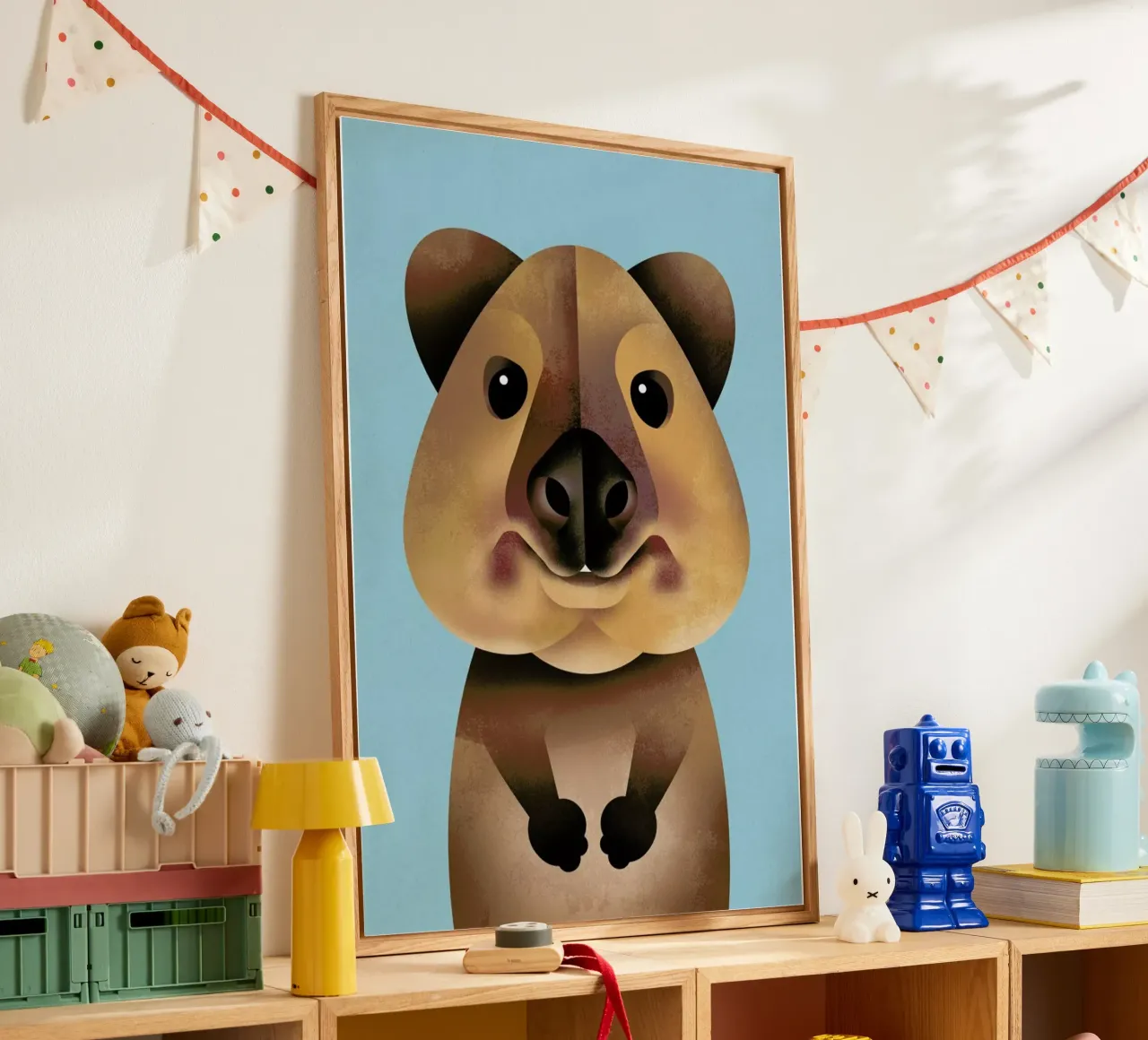 Quokka plexiglass da Dieter Braun