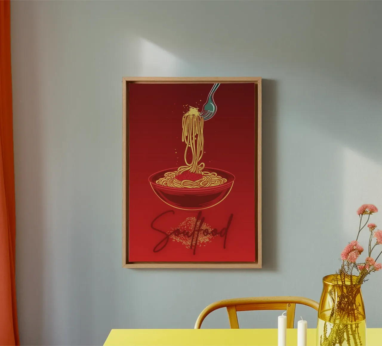 🍝 Italien Soulfood 🇮🇹 canvas by Headless Monkeys