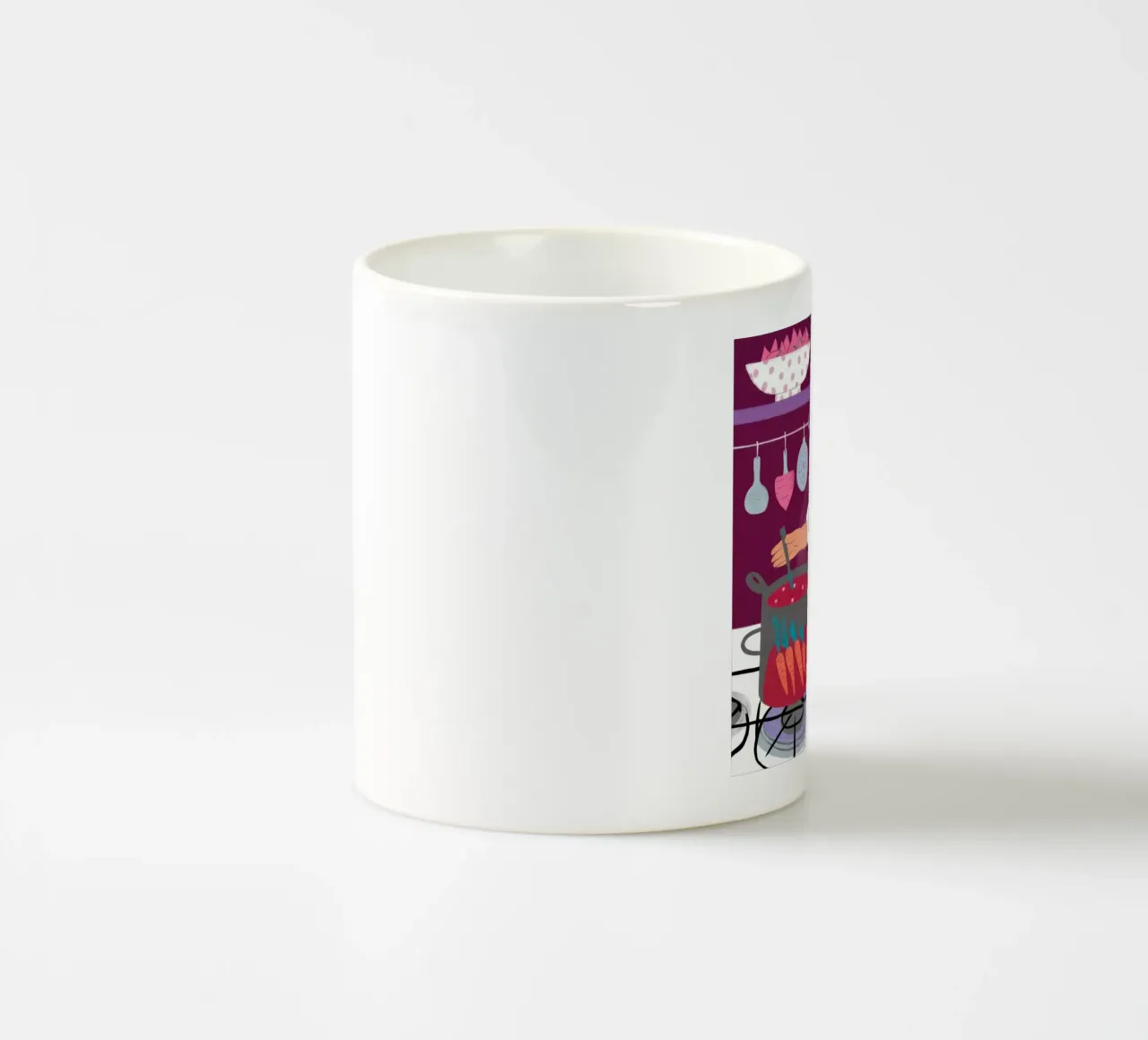 Creazione di una cucina gioiosa tazza in ceramica da Hollow Years