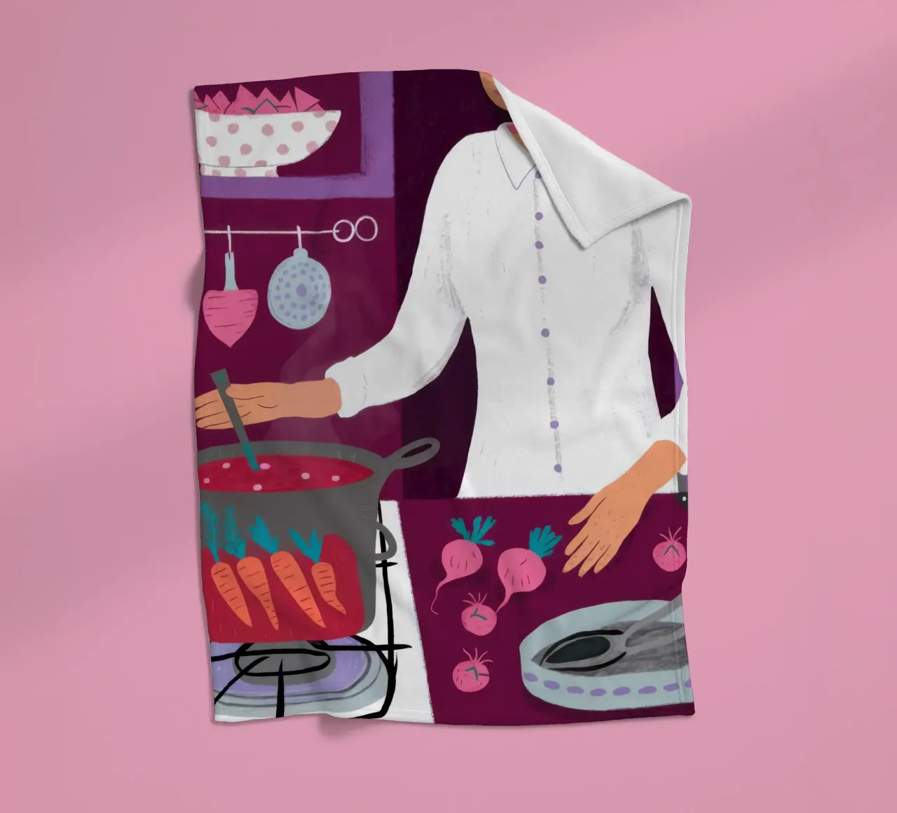 Creazione di una cucina gioiosa coperta in pile da Hollow Years