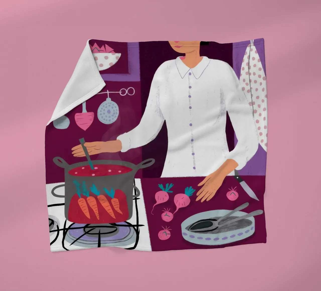 Creazione di una cucina gioiosa coperta in pile da Hollow Years