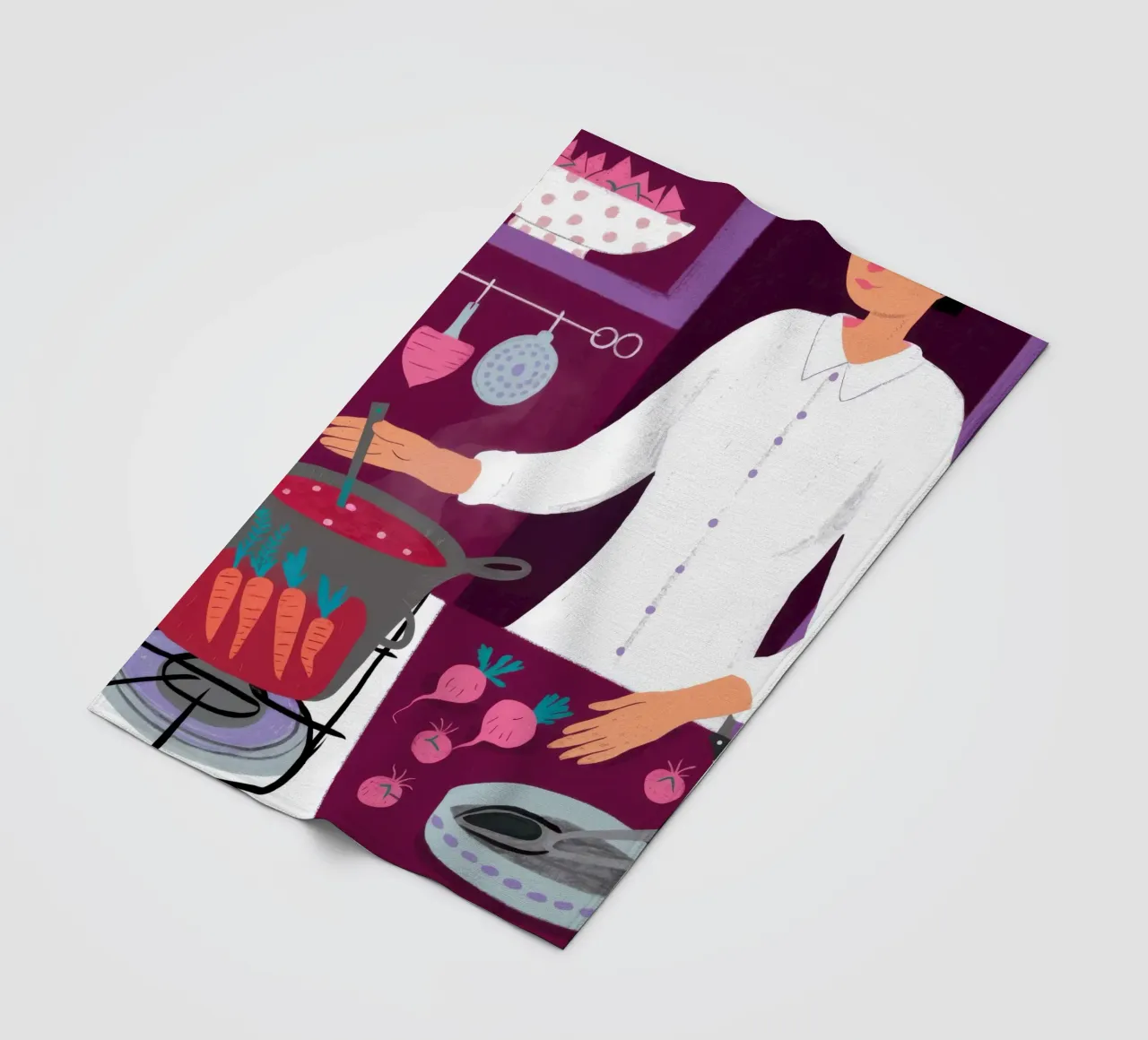 Creazione di una cucina gioiosa coperta in pile da Hollow Years