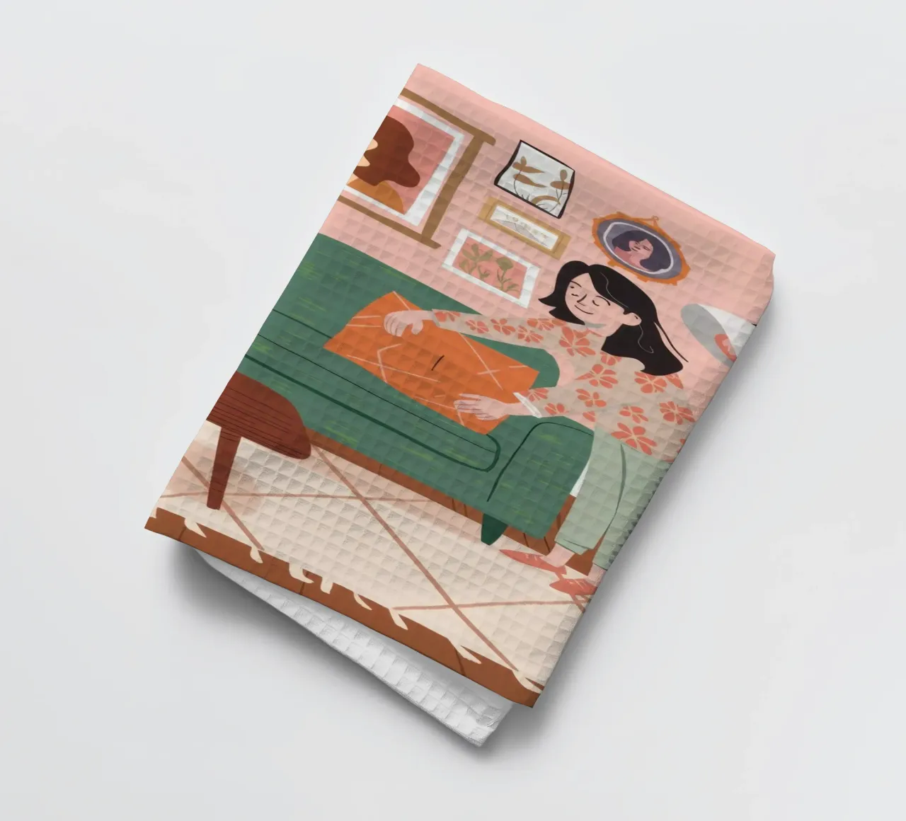 Canapé vert Lecture torchon de Hollow Years