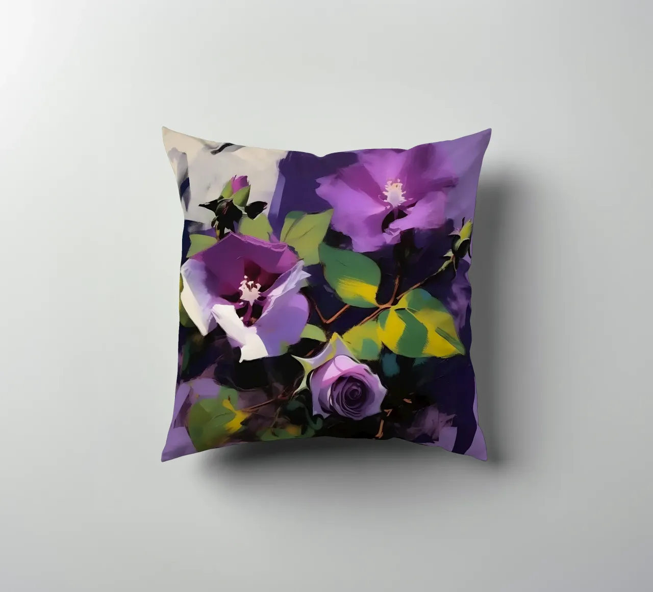 Fiori_viola_1 cuscino da Farb- und Blütenzauber by LK