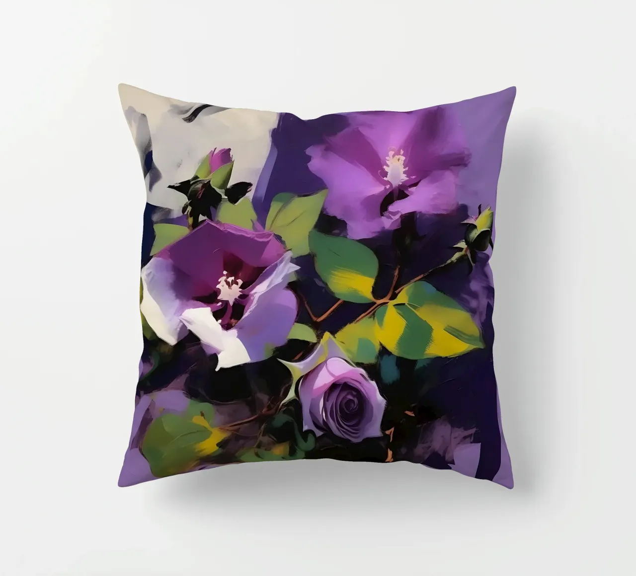 Fiori_viola_1 cuscino da Farb- und Blütenzauber by LK