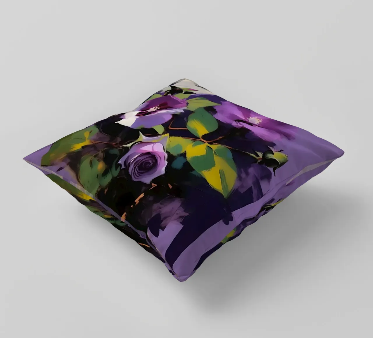 Fiori_viola_1 cuscino da Farb- und Blütenzauber by LK