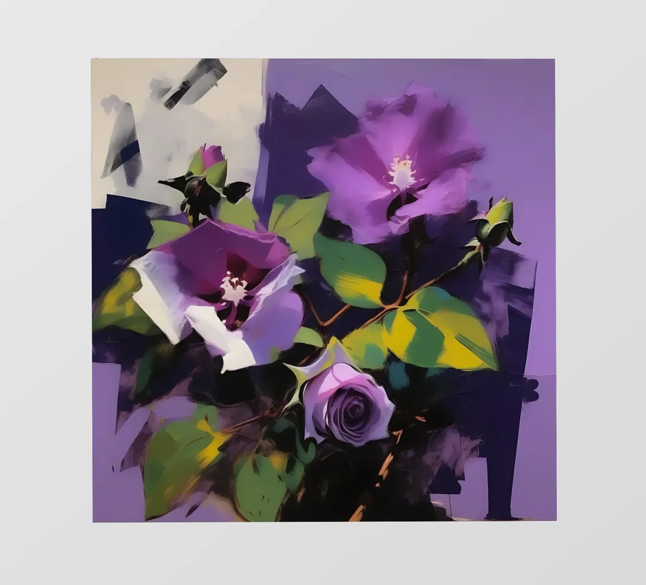 Fiori_viola_1 pellicola backlit da Farb- und Blütenzauber by LK
