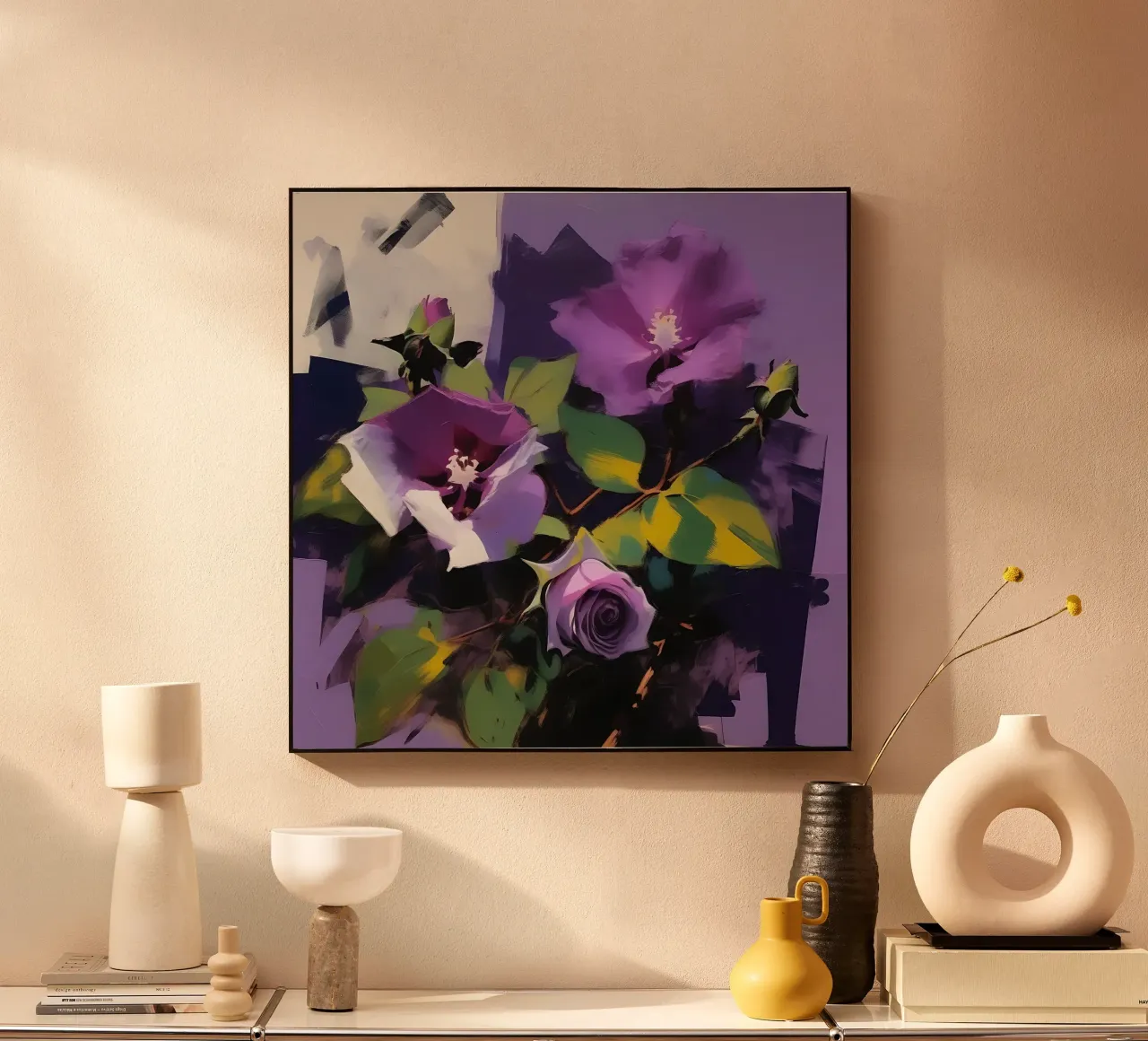 Fiori_viola_1 plexiglass da Farb- und Blütenzauber by LK